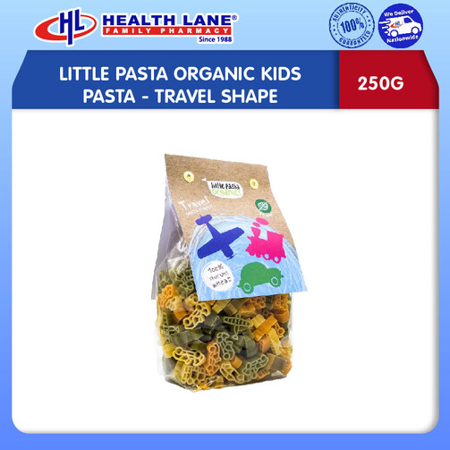 LITTLE PASTA ORGANICKANAK-KANAKS PASTA- TRAVEL SHAPE 250G